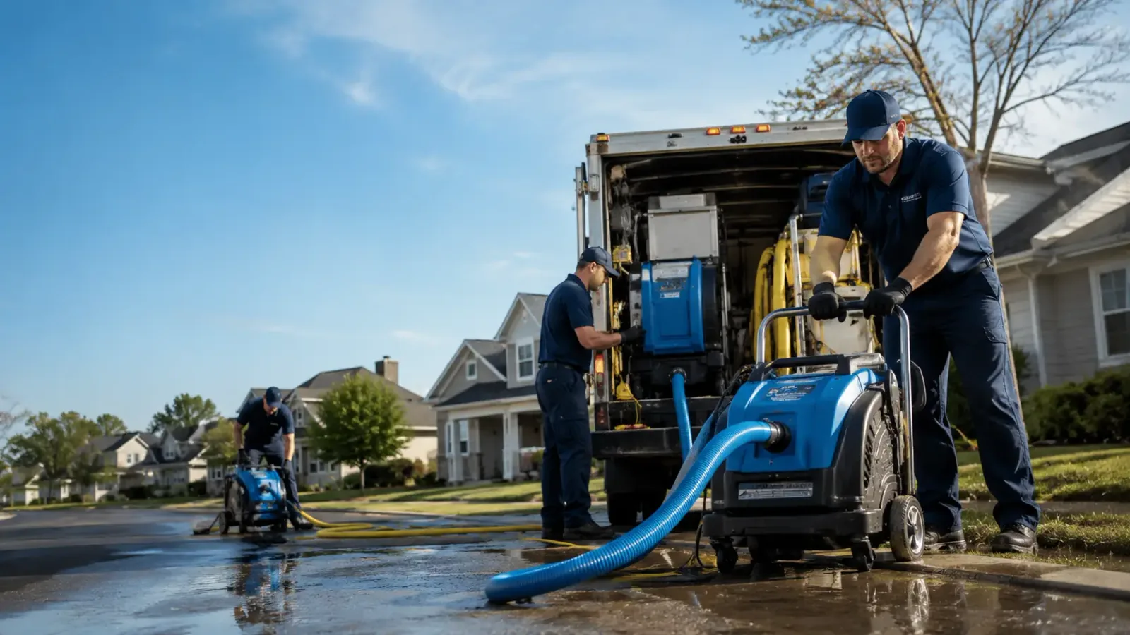 Flood Damage Cleanup in Wood, SD